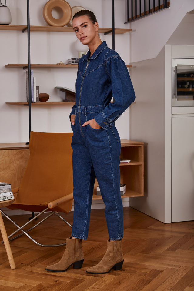 Jason Denim Jumpsuit