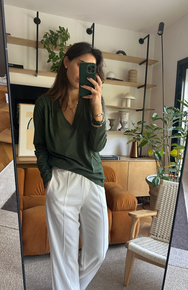 HOS Amazing Royal Top - V Neck
