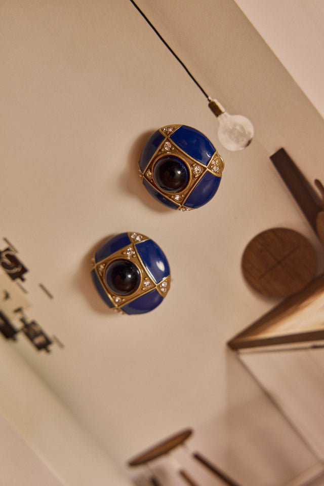 Majestic Blue earrings