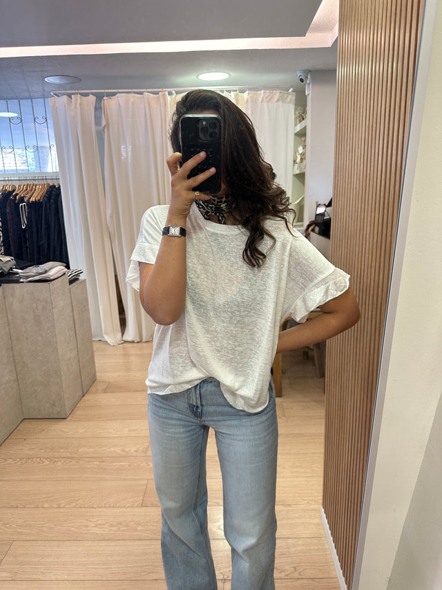 SPRING FRILL TEE