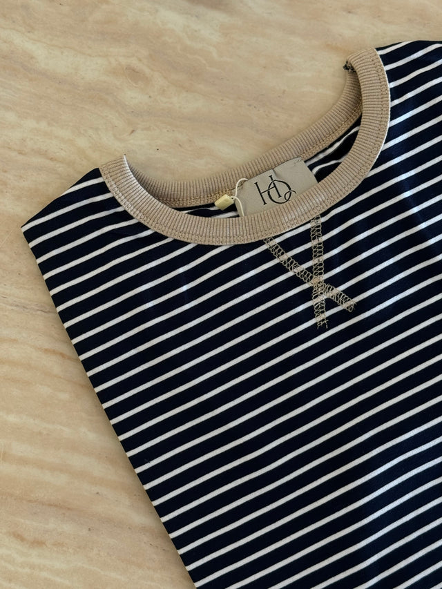 The Fine Striped - Crew Neck