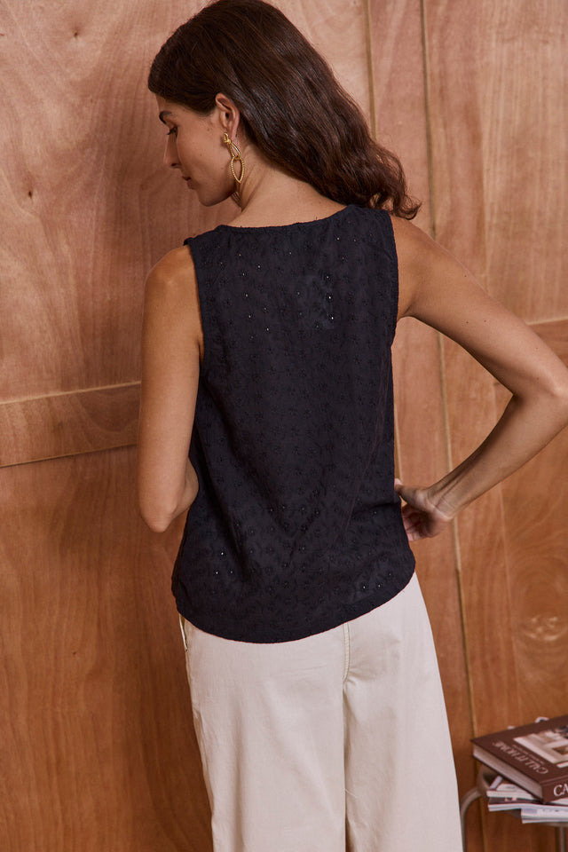 Cotton Bloom Vest