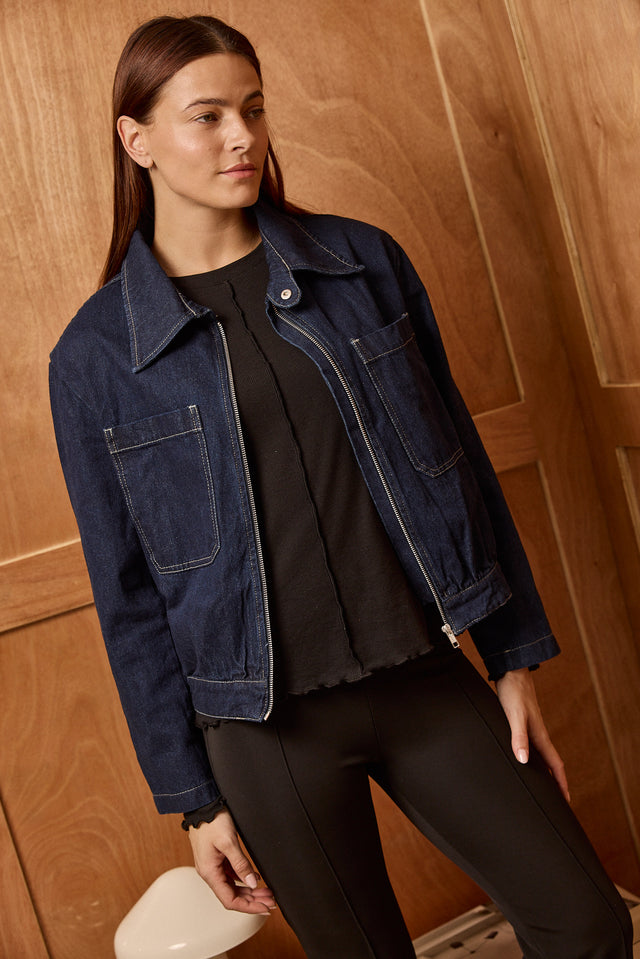 The Iconic Denim Jacket