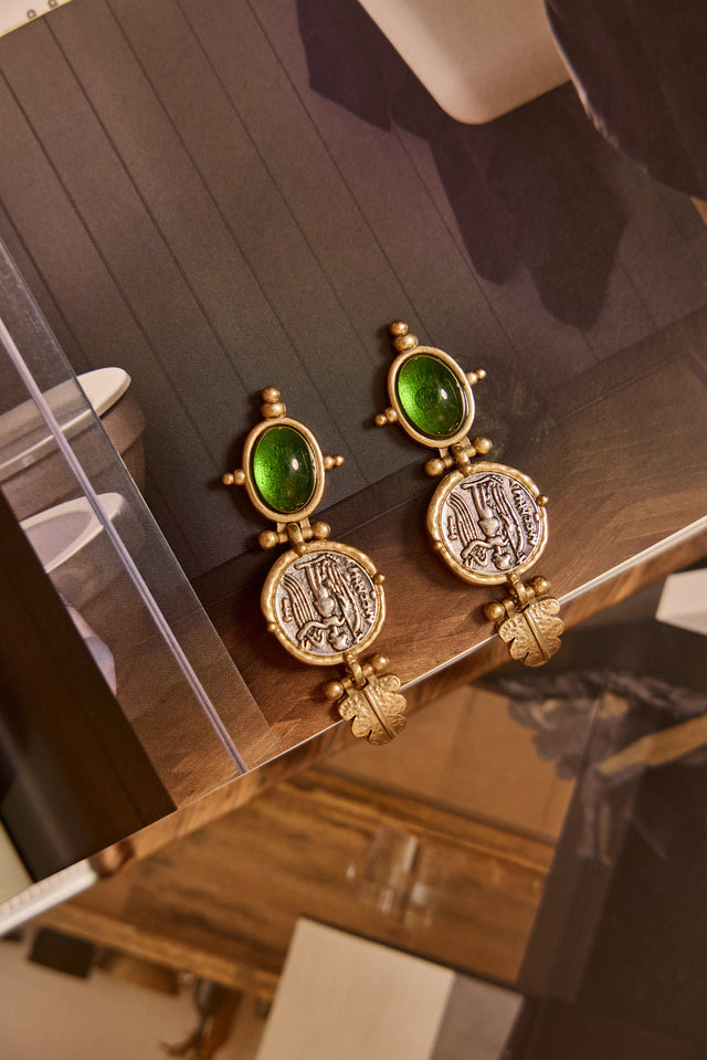 Royal Coin Earings