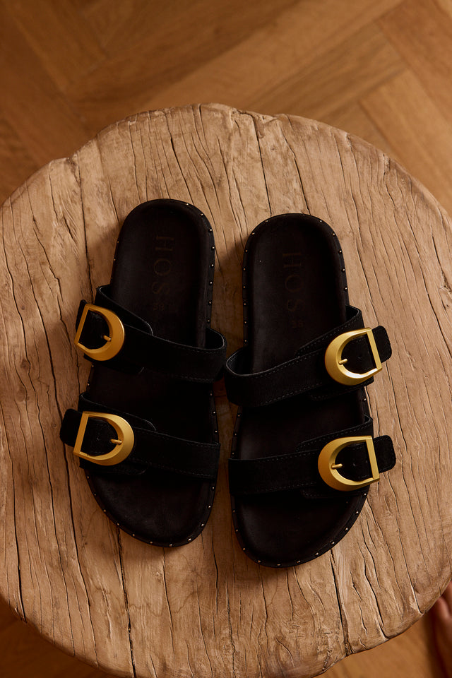 Elinor suede sandals