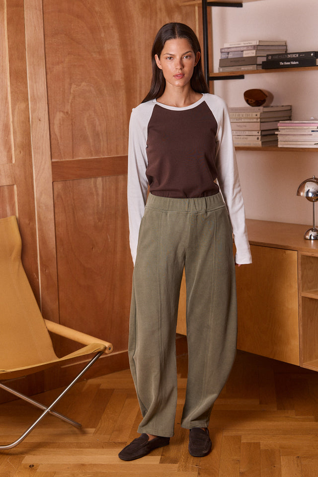Washed French Terry Pants
