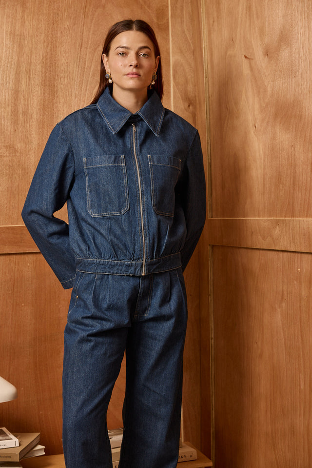 The Iconic Denim Jacket