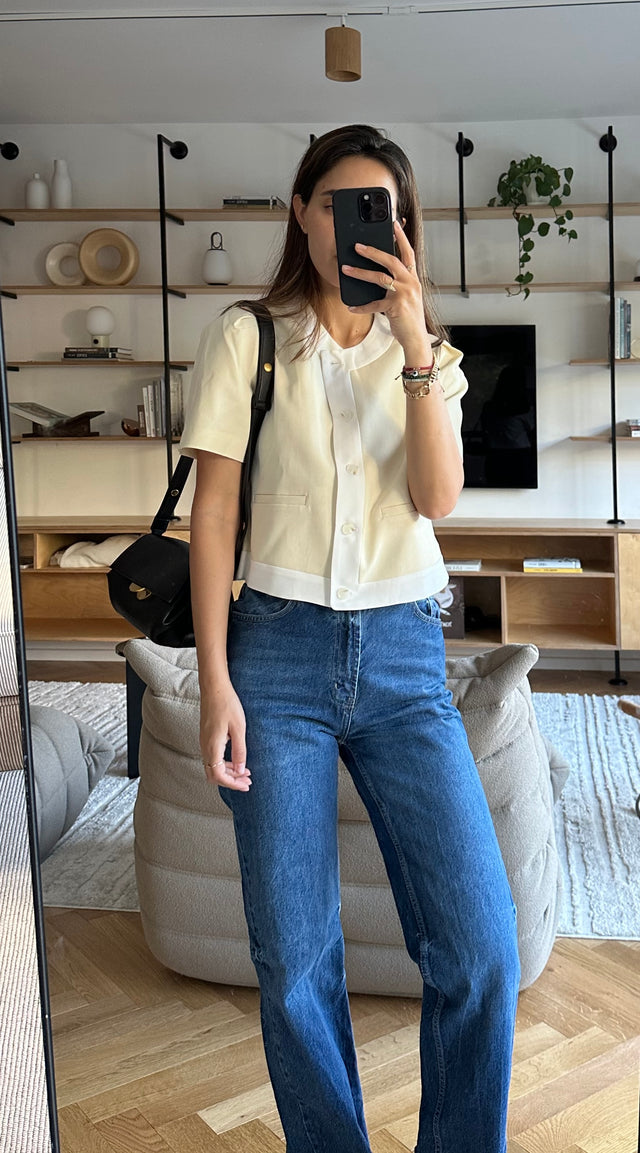 HOS Boxy Short Sleeve Blazer