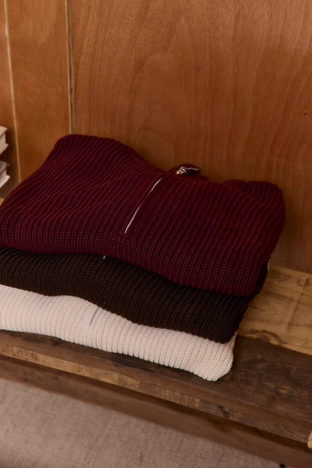 The Zipper Sweater