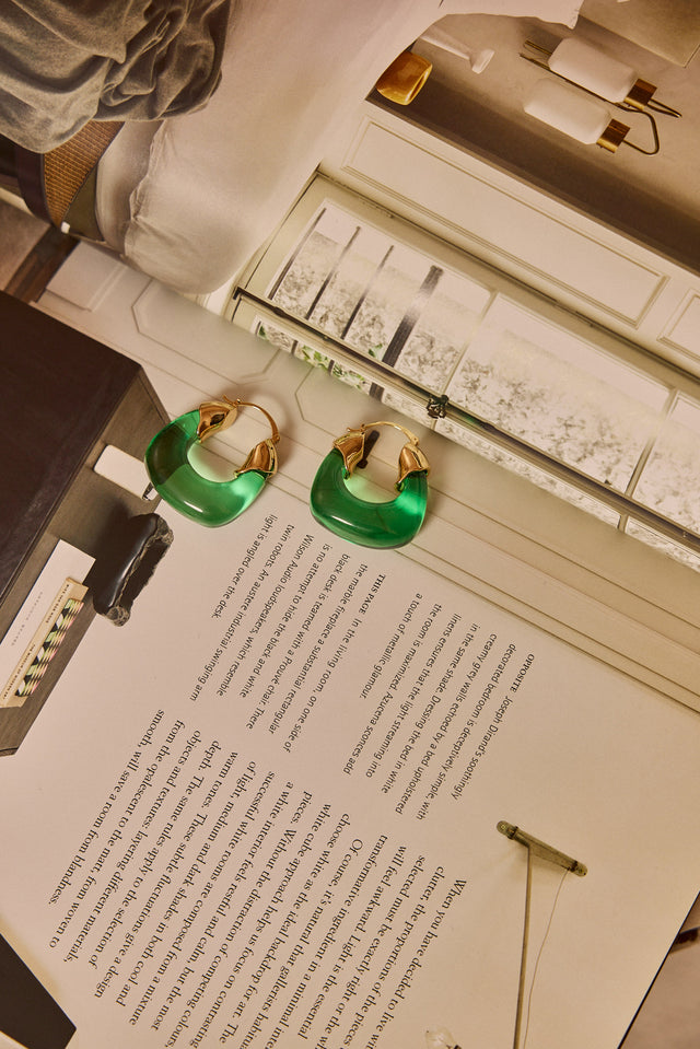 Clear Crush Earrings