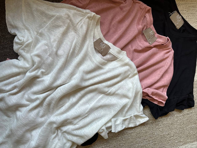 SPRING FRILL TEE