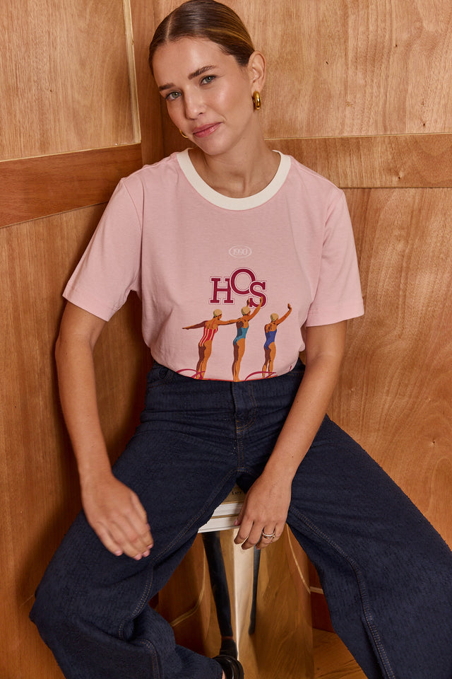 HOS Swimmers tee