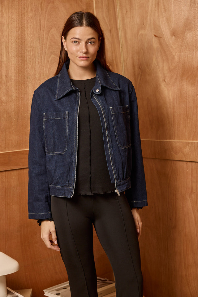 The Iconic Denim Jacket