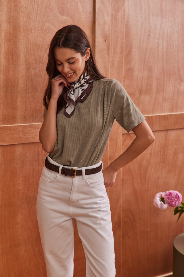 White Mom Denim