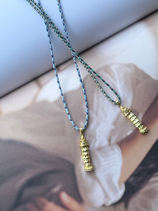 Isabella fish necklace