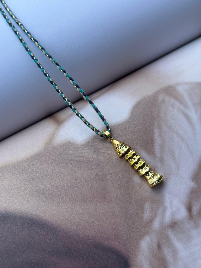 Isabella fish necklace