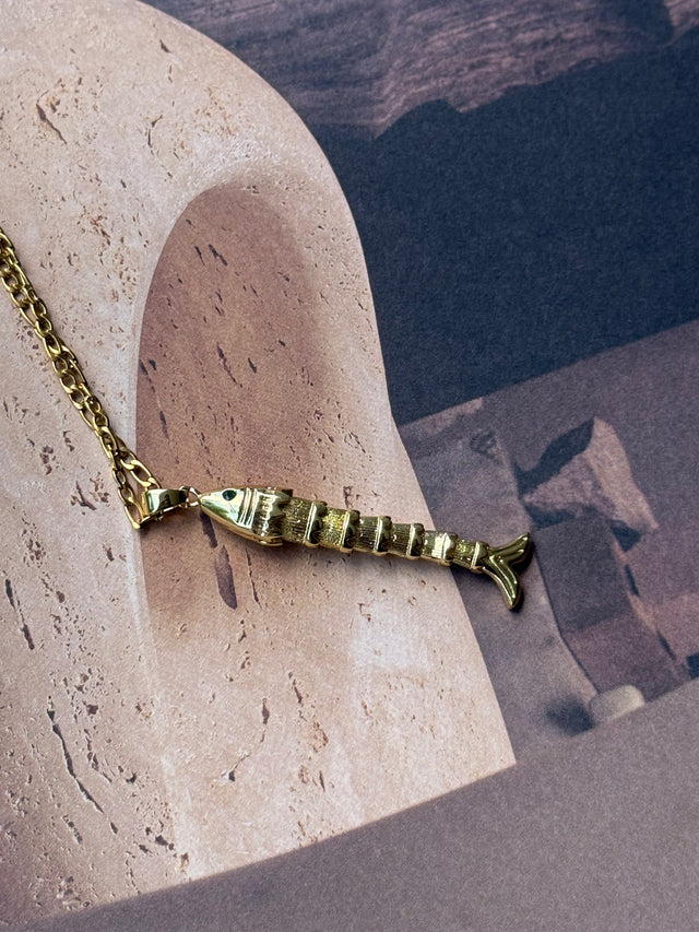 Capri fish necklace