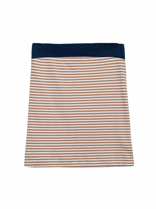 Paris striped strapless top