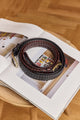 Luxury Woven Leather Belt