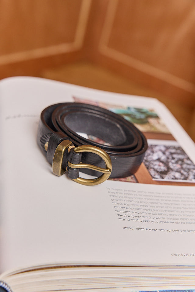 HOS Heavy leather belt