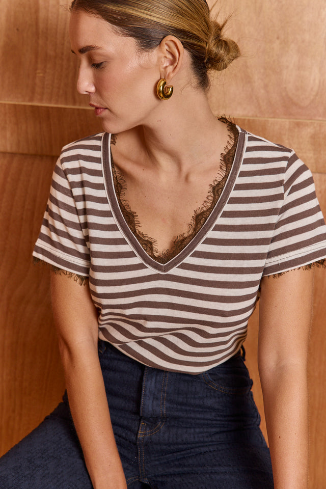 Essential Striped Lace