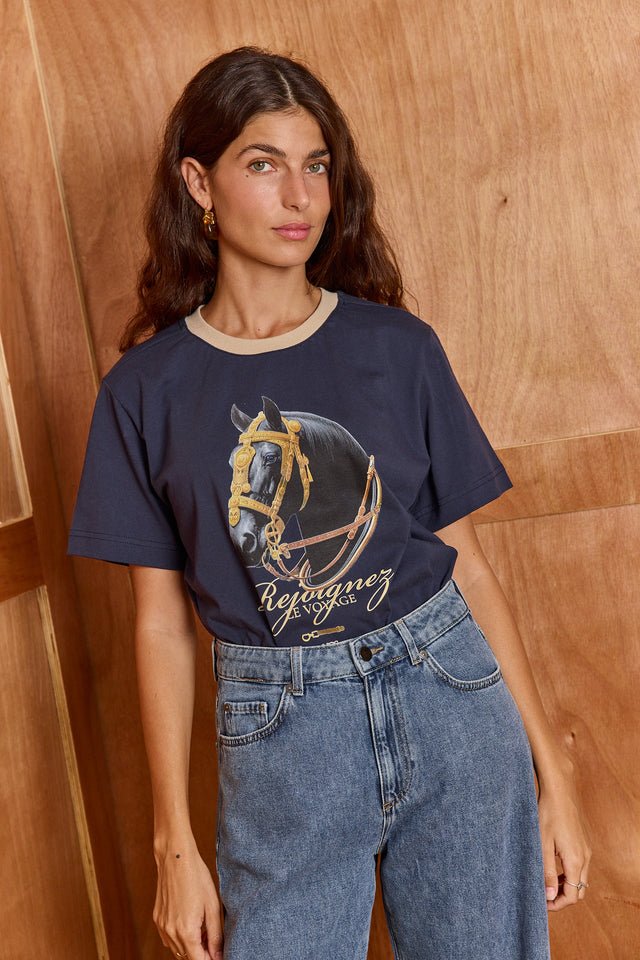 Journey Tee - Duet Blue