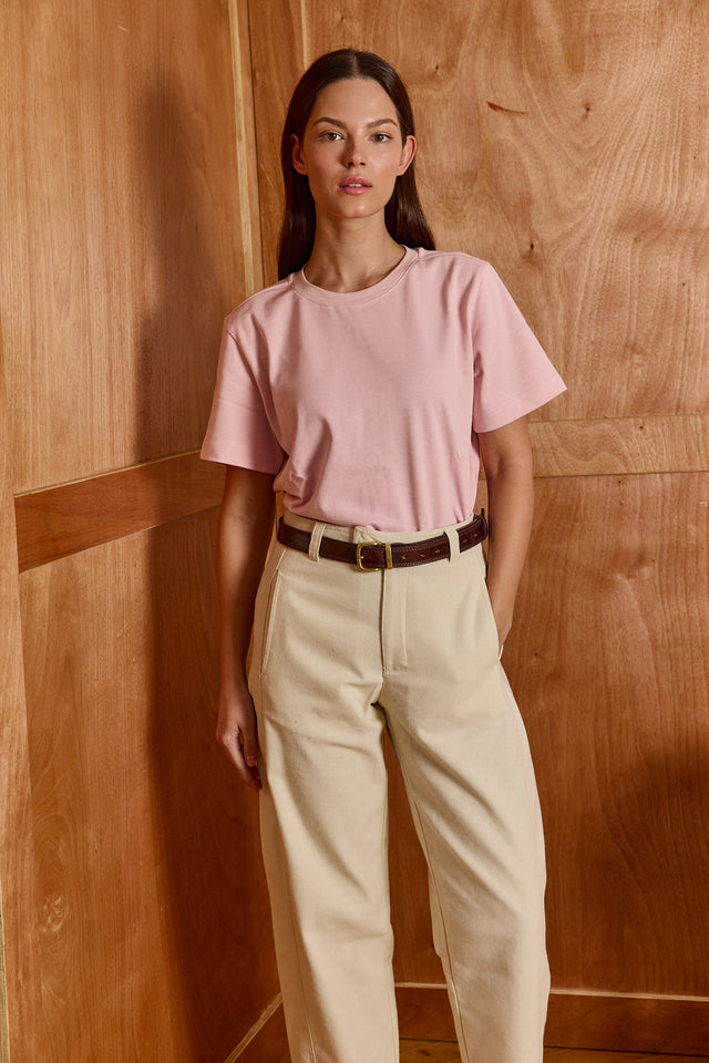 HOS Canvas Barrel Trousers