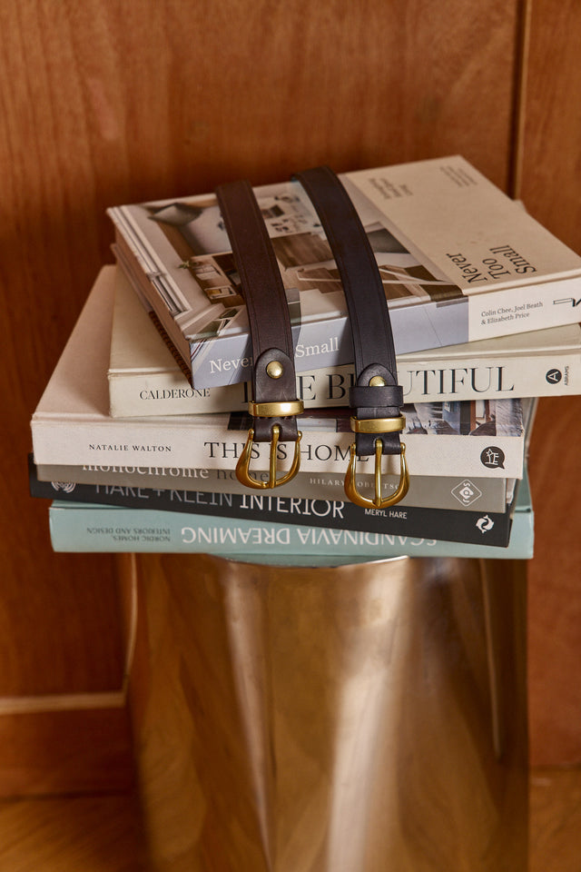 HOS premium leather belt