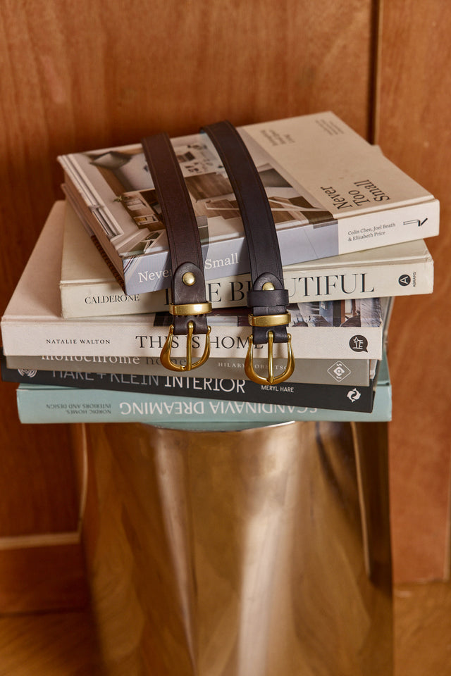 HOS premium leather belt