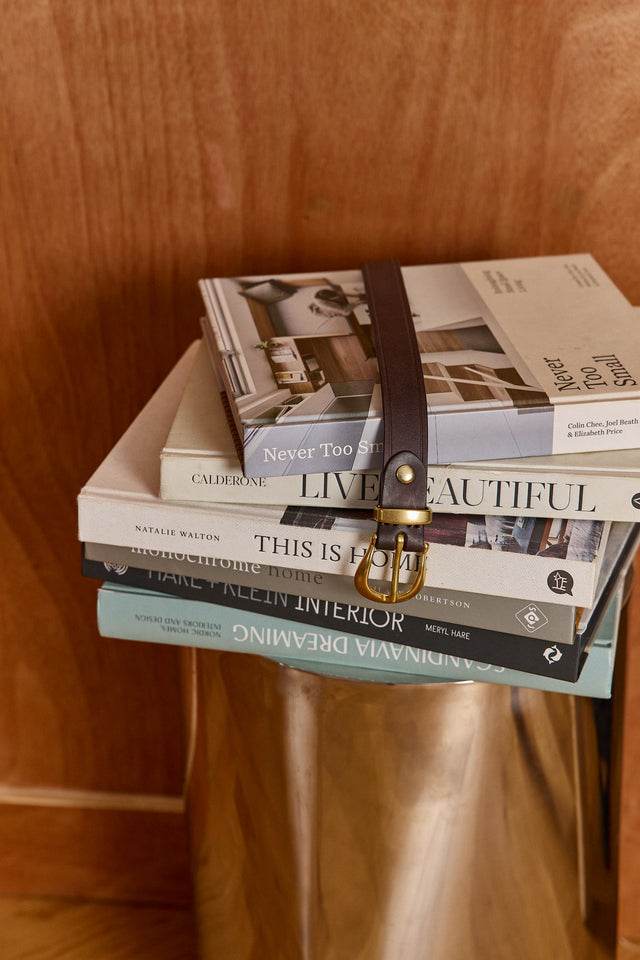 HOS premium leather belt