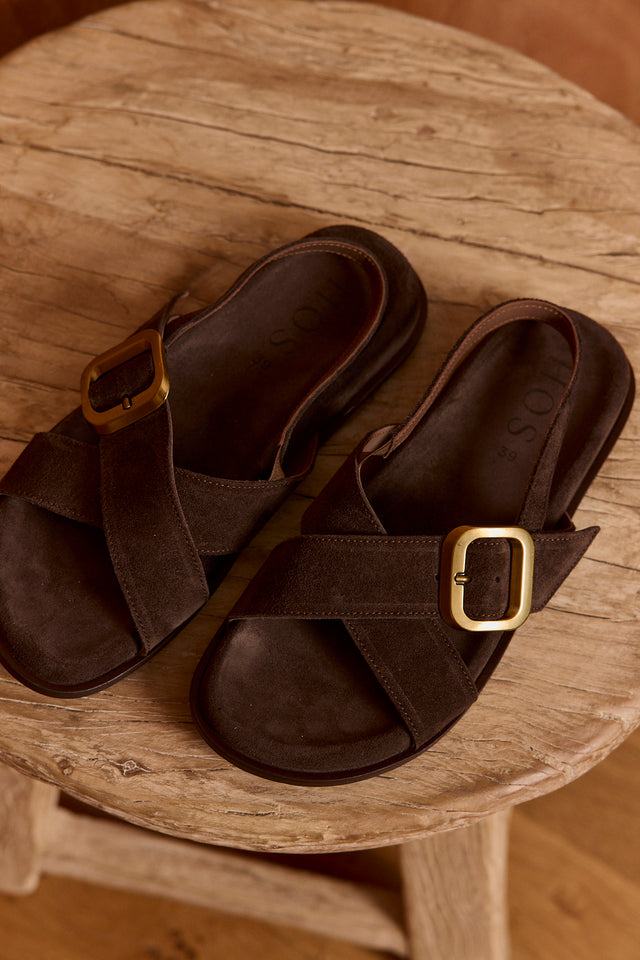 Lucia Sling-Back Suede