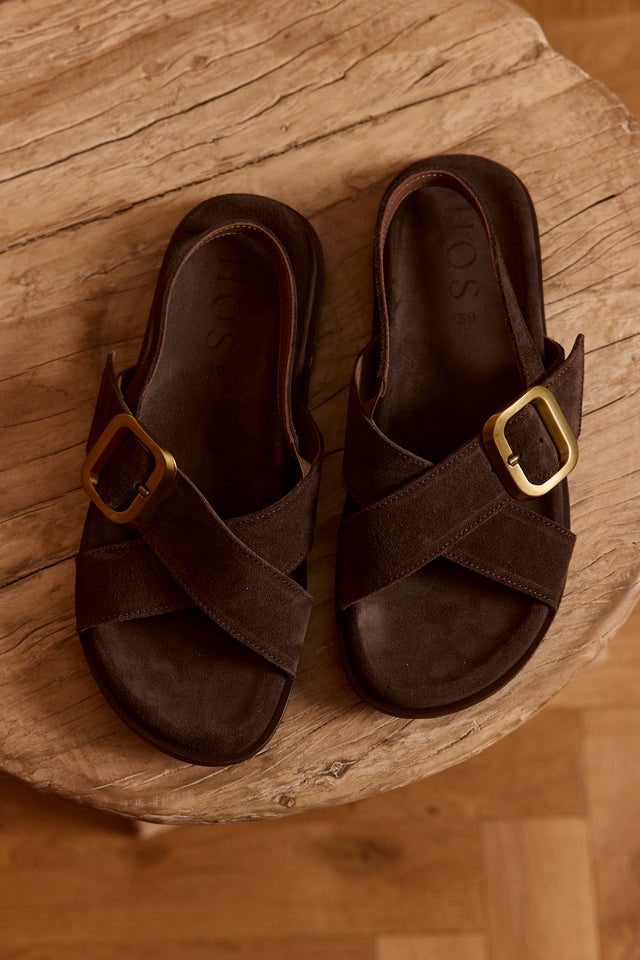 Lucia Sling-Back Suede
