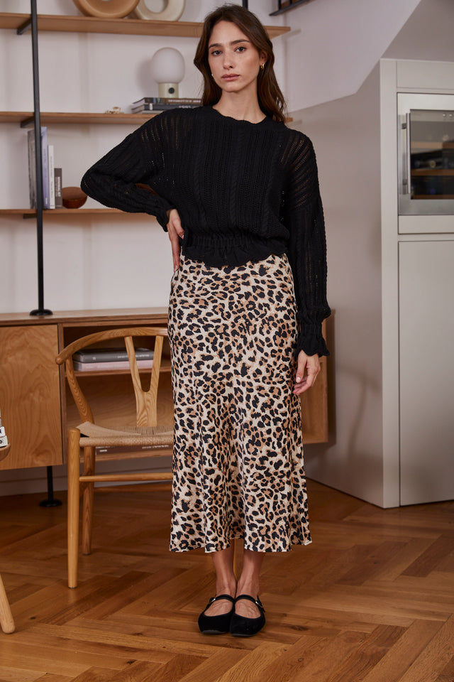 HOS Leopard Skirt