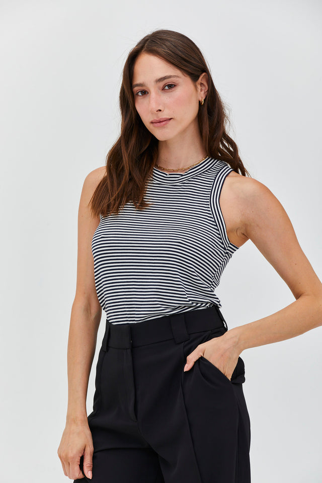 Easy Striped Tank Top