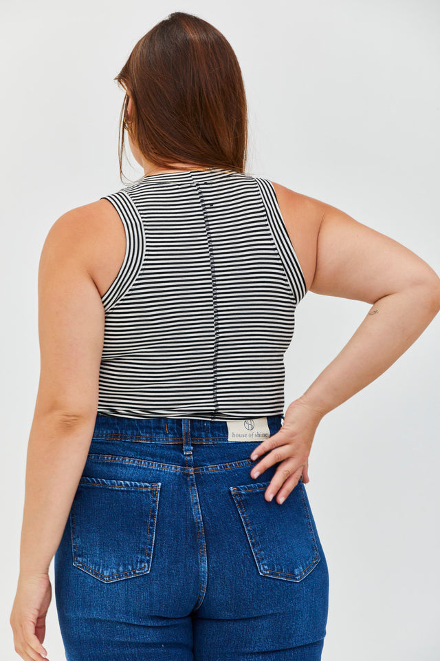 Easy Striped Tank Top