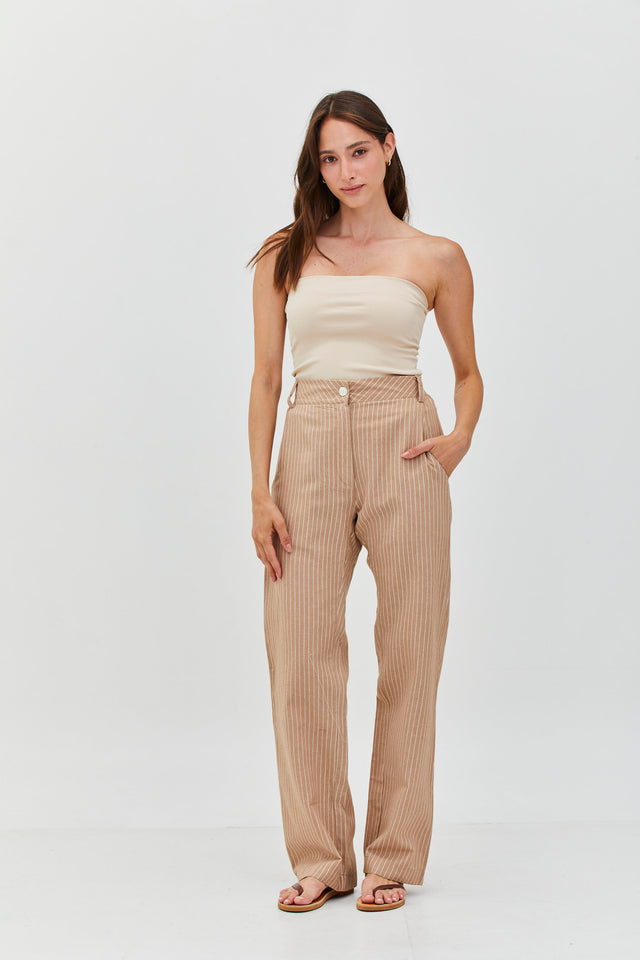 Melanie Striped Trousers