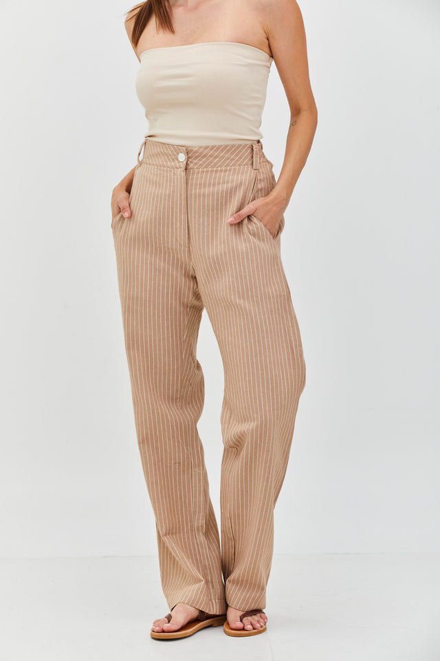 Melanie Striped Trousers