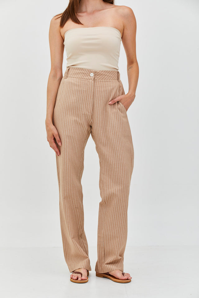 Melanie Striped Trousers