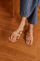 Artemis Croco Sandals