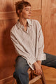 Striped White Shirt