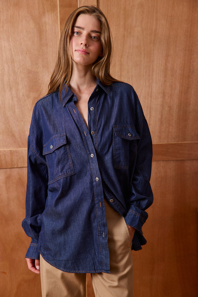 HOS boyfriend jeans shirt
