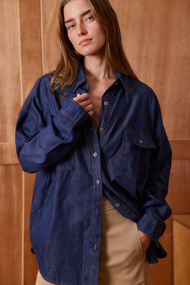 HOS boyfriend jeans shirt