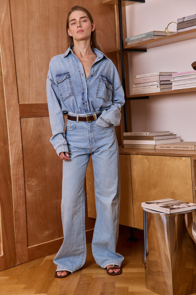 HOS boyfriend jeans shirt