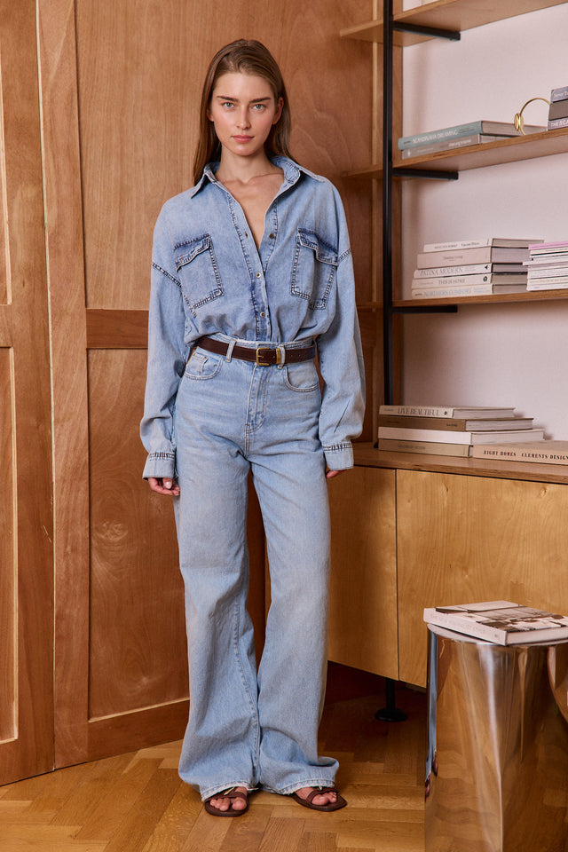 HOS boyfriend jeans shirt