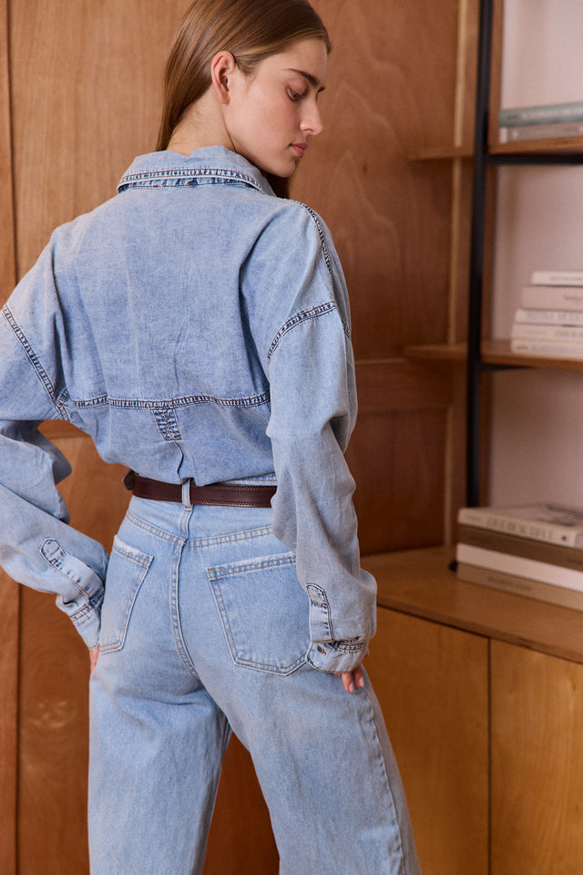 HOS boyfriend jeans shirt