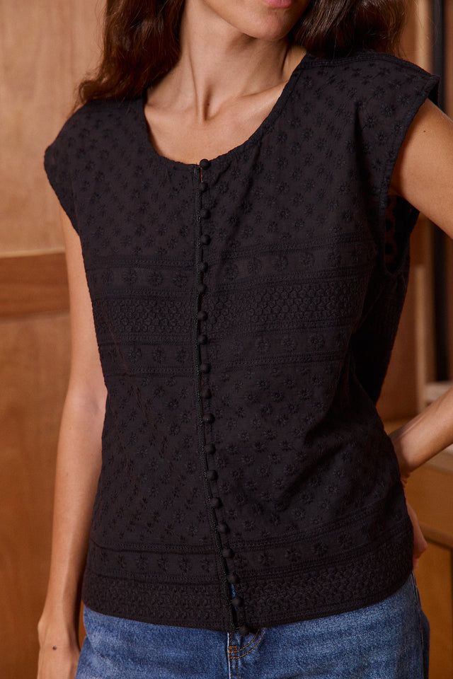Dream Lace Vest Top