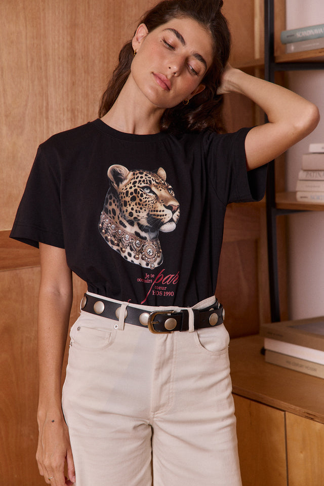 HOS Iconic Leopard Tee