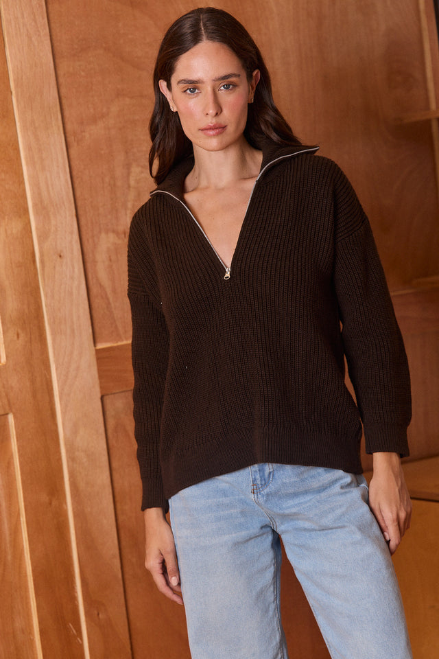 The Zipper Sweater