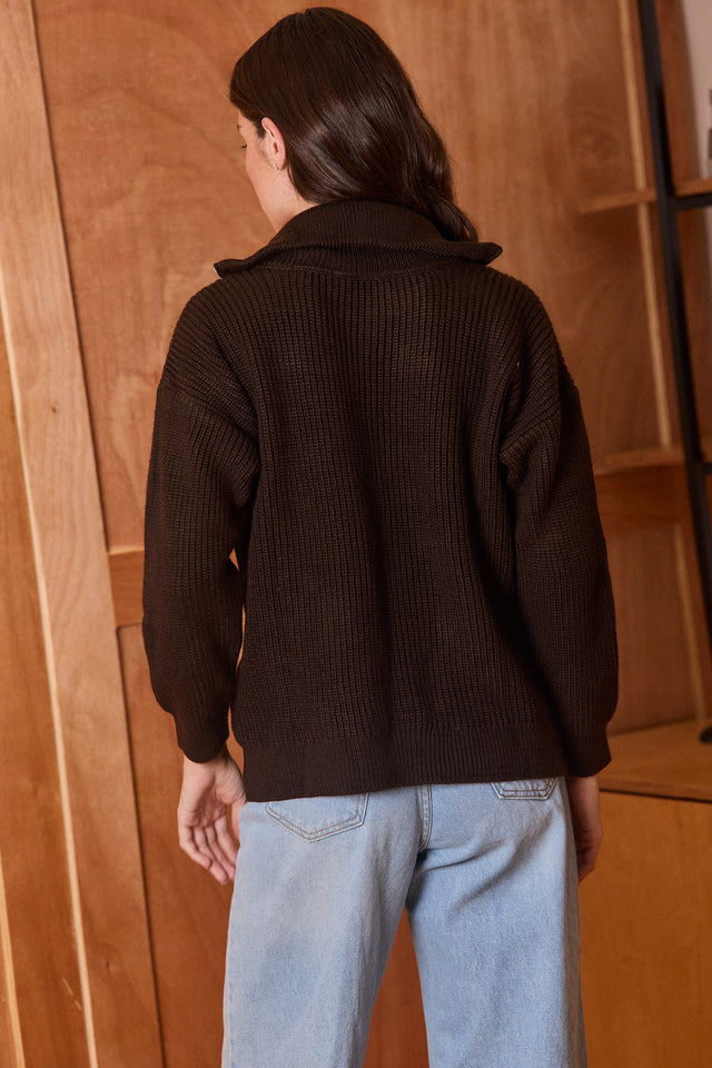 The Zipper Sweater