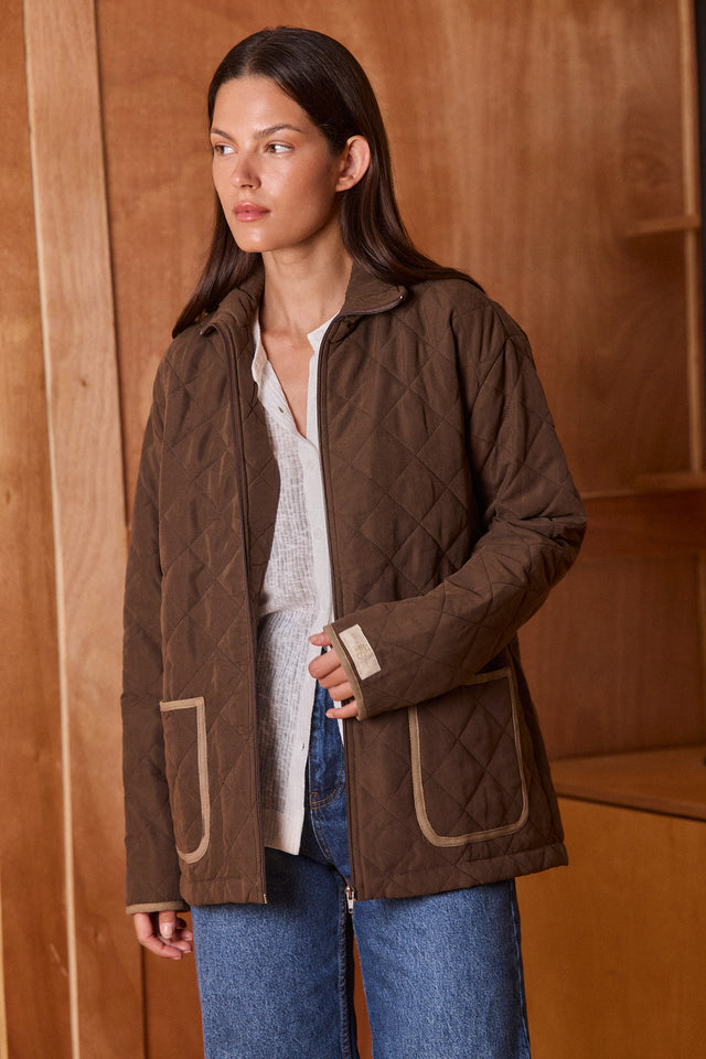 HOS Heritage Quilted Coat